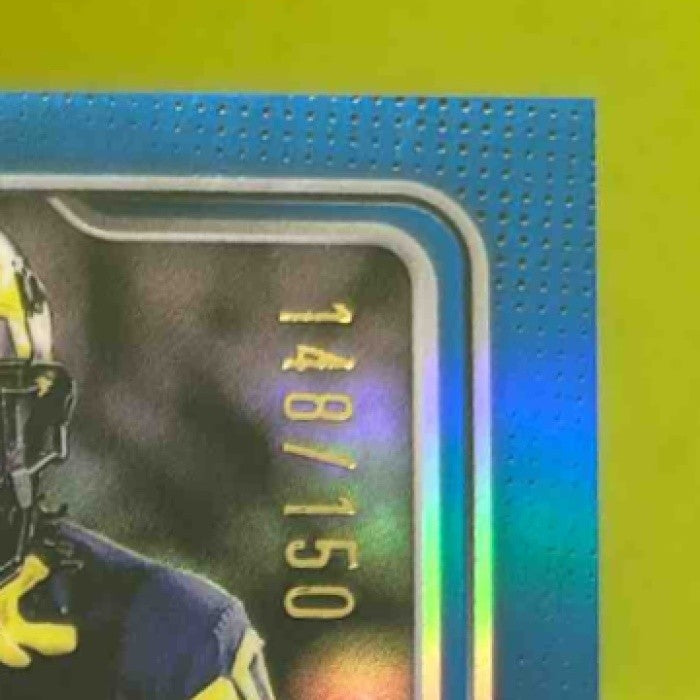 2025 Bowman Chrome University Jyaire Hill Prospect Auto Blue /150 Wolverines - Sports Cards