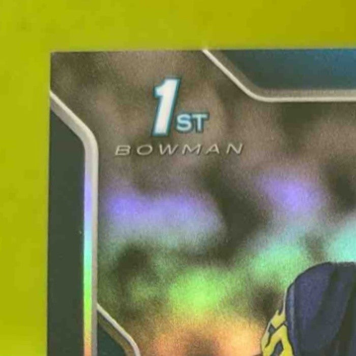 2025 Bowman Chrome University Jyaire Hill Prospect Auto Blue /150 Wolverines - Sports Cards