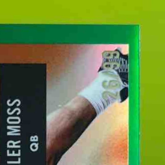 2025 Bowman Chrome University Miller Moss 1955 Green /99 Louisville Cardinals - Sports Cards