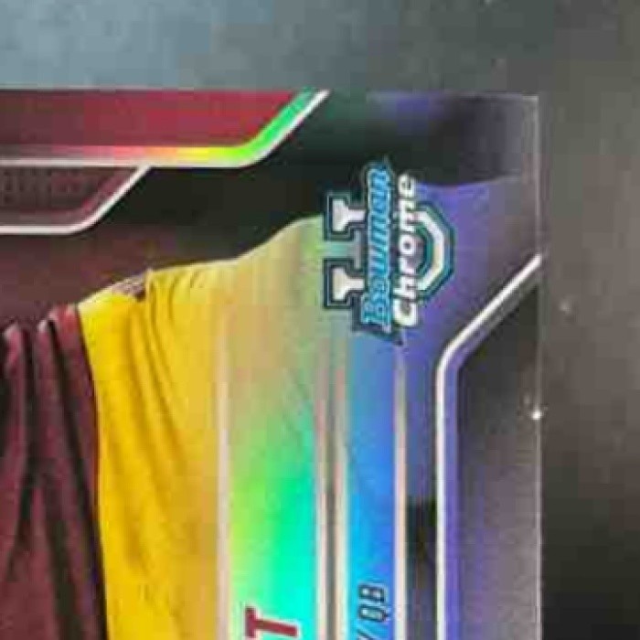 2025 Bowman Chrome University Sam Leavitt Prospect Short Print Image Variation - Sports Cards