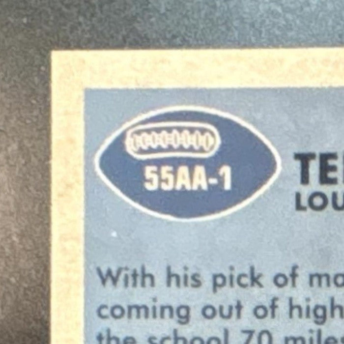 2025 Bowman Chrome University Terry Bradshaw 1955 All-American Stars /100 - Sports Cards