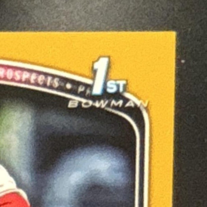 2025 Bowman Draft Aaron Watson Gold Border /50 #BD-193 1st Prospect Reds - Sports Cards