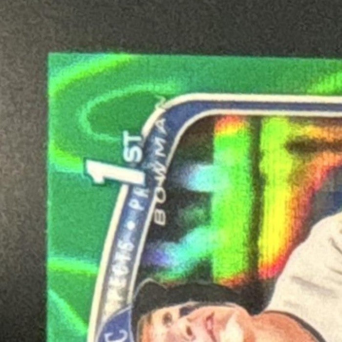 2025 Bowman Draft Nolan Sailors Chrome Auto Green Lava /99 1st Prospect Royals - Sports Cards