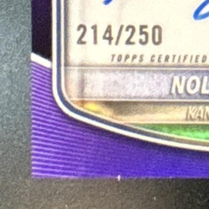 2025 Bowman Draft Nolan Sailors Chrome Auto Purple /250 #CPA-NSA 1st Prospect - Sports Cards