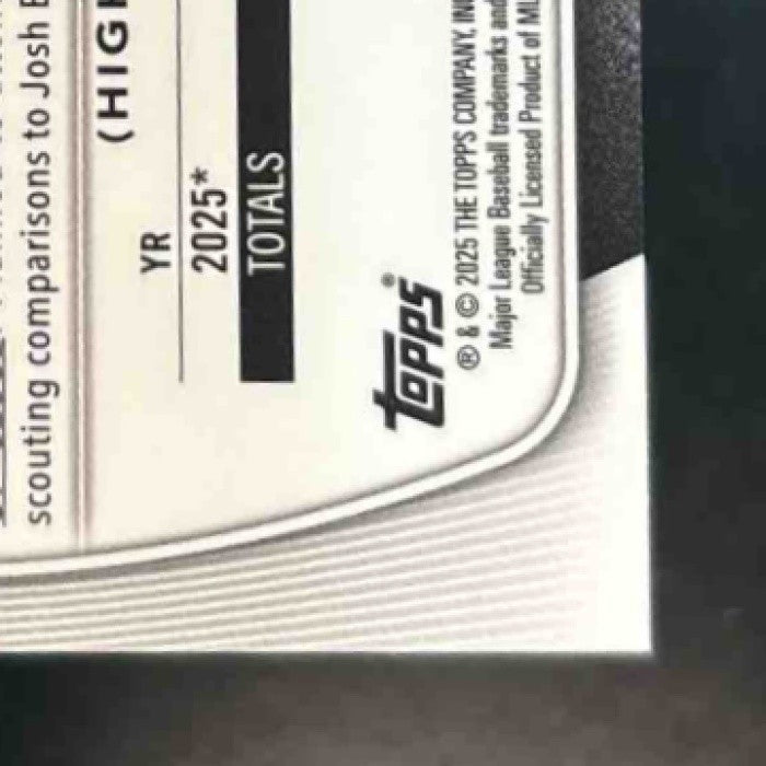 2025 Bowman Draft Seth Hernandez Chrome Auto 1st Prospect Pittsburgh Pirates - Sports Cards