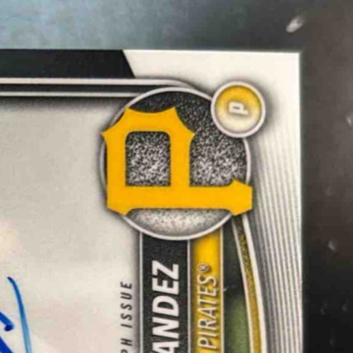 2025 Bowman Draft Seth Hernandez Chrome Auto 1st Prospect Pittsburgh Pirates - Sports Cards