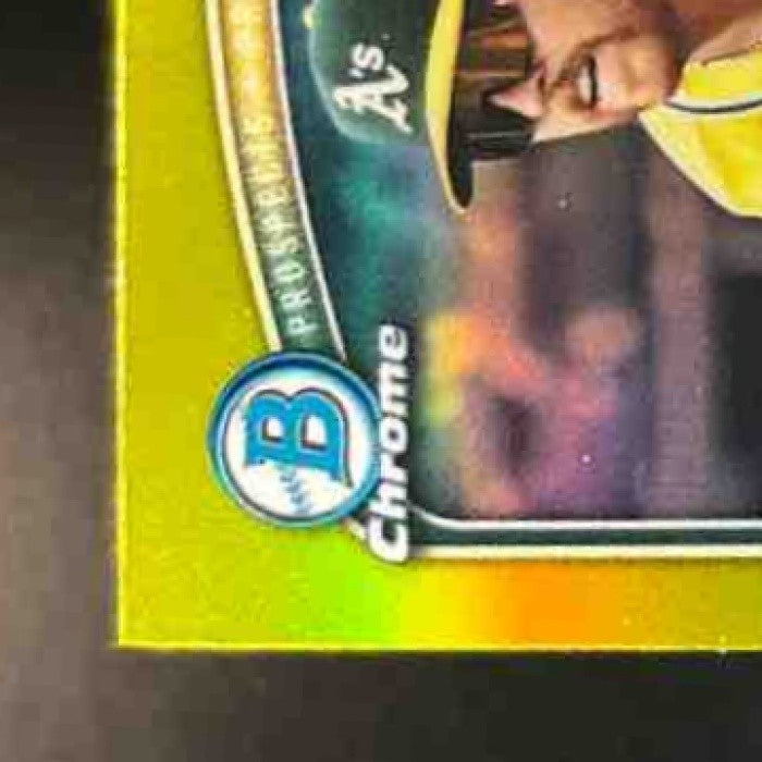 2025 Bowman Draft Tommy White Chrome Yellow /75 #BDC-88 Athletics - Sports Cards