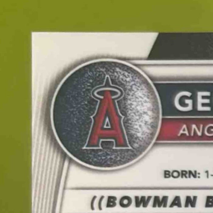 2025 Bowman George Klassen Chrome Reptilian Green /99 1st Prospect Angels - Sports Cards