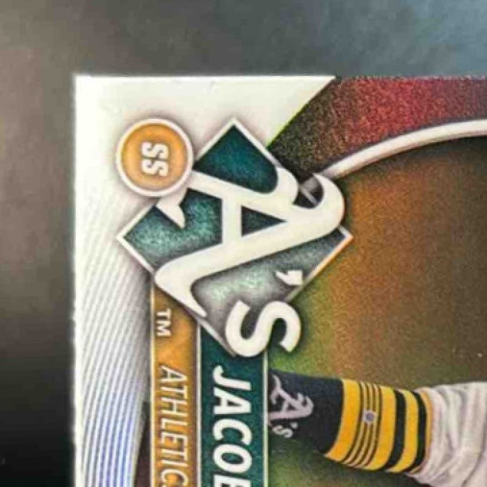 2025 Bowman Jacob Wilson Chrome Red RC Rookie Redemption #9 Athletics - Sports Cards