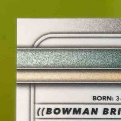 2025 Bowman Jacob Wilson Chrome Rookie Auto Mega Box Refractor SER /99 Athletics - Sports Cards