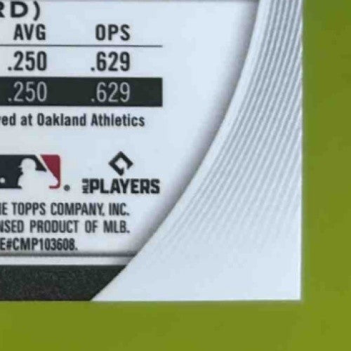 2025 Bowman Jacob Wilson Chrome Rookie Auto Mega Box Refractor SER /99 Athletics - Sports Cards