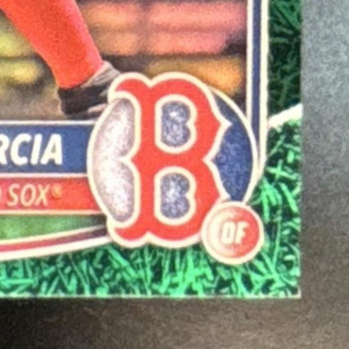 2025 Bowman Jhostynxon Garcia Chrome Green Grass /99 #BCP-43 1st Prospect - Sports Cards