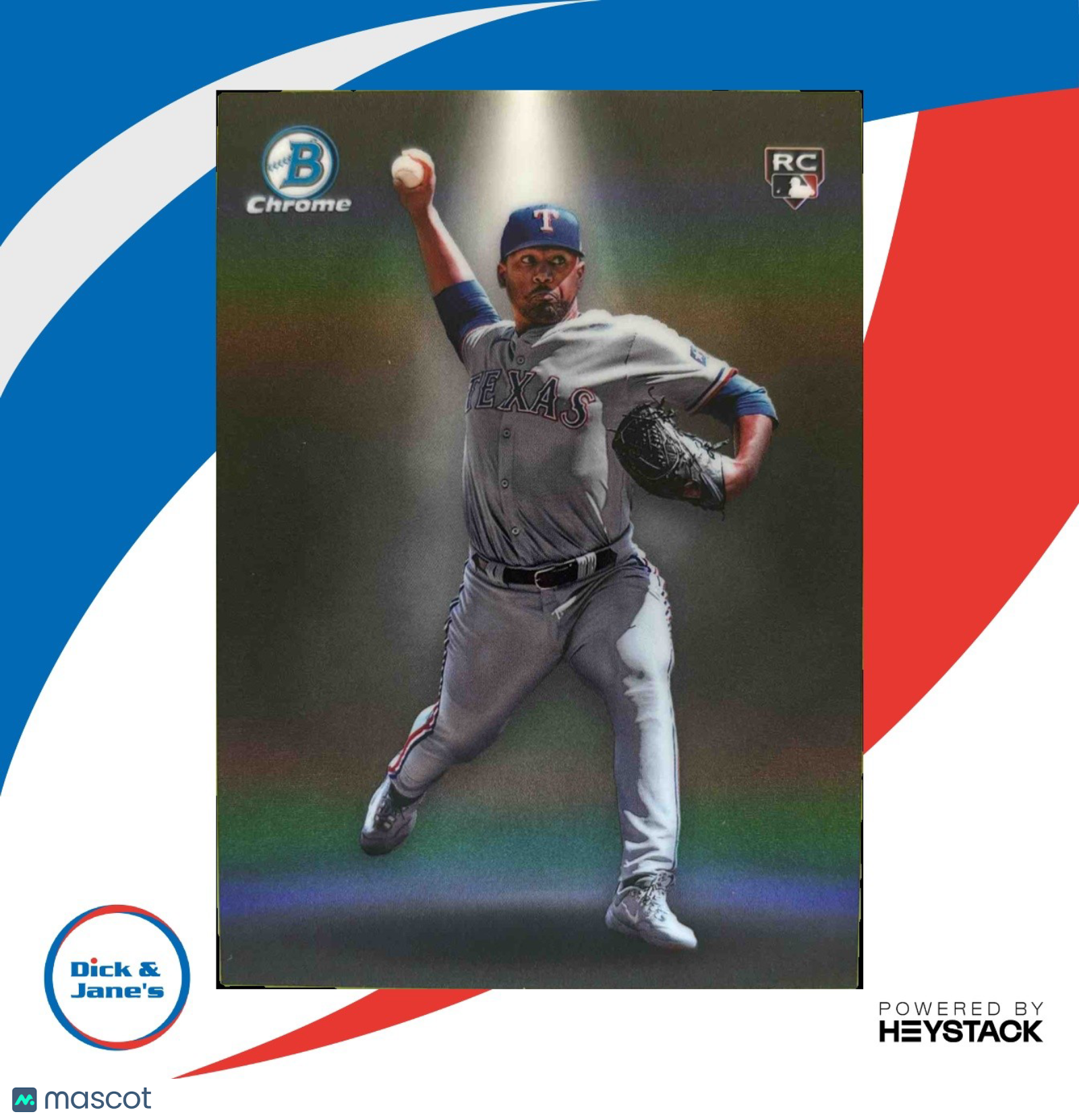 2025 Bowman Kumar Rocker Spotlights #BS-15 RC Texas Rangers - Sports Cards