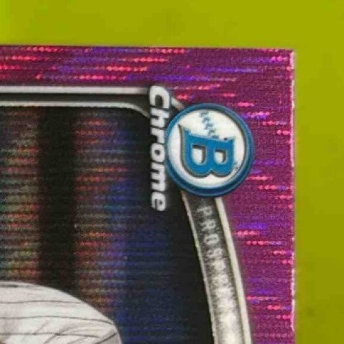 2025 Bowman Kyle Teel Chrome Prospects Fuchsia Wave Refractor /199 #BCP-118 Sox - Sports Cards