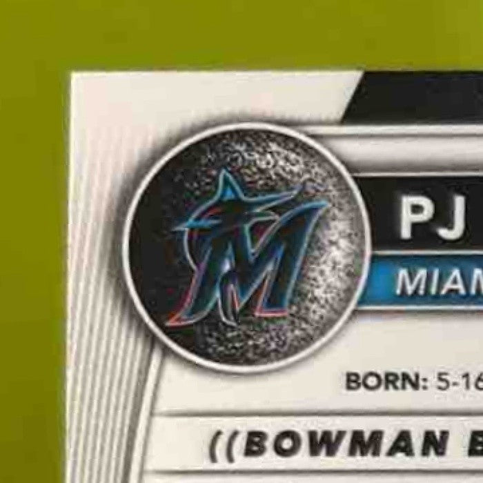 2025 Bowman PJ Morlando Neon Green /399 #BP-91 1st Prospect Miami Marlins - Sports Cards