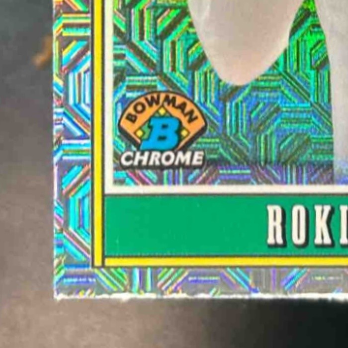 2025 Bowman Roki Sasaki Chrome Rookie of the Year Favorite Mega Box Refractor RC - Sports Cards