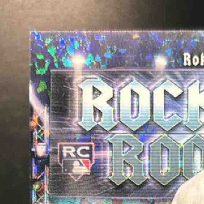 2025 Bowman Roki Sasaki Rockstar Rookies Chrome Mini Diamond /150 RC Dodgers - Sports Cards