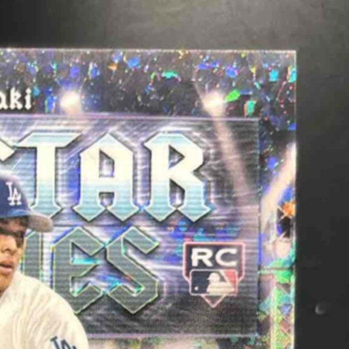 2025 Bowman Roki Sasaki Rockstar Rookies Chrome Mini Diamond /150 RC Dodgers - Sports Cards