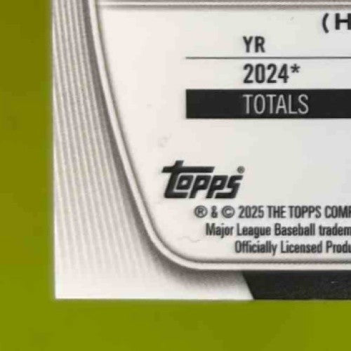 2025 Bowman Slade Caldwell Chrome Auto Gold Lava Refractor 33/50 1st Prospect Sports Cards