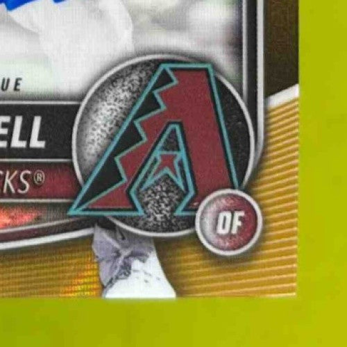 2025 Bowman Slade Caldwell Chrome Auto Gold Lava Refractor 33/50 1st Prospect Sports Cards