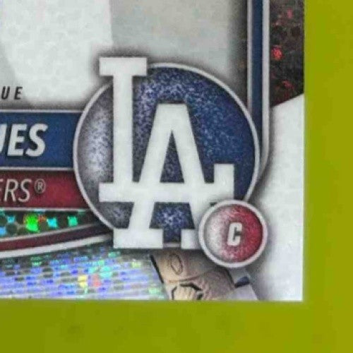 2025 Bowman Victor Rodrigues Chrome Auto Speckle /299 1st Prospect Dodgers - Sports Cards