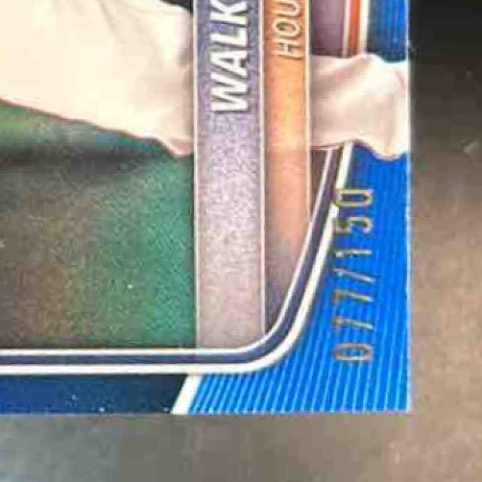 2025 Bowman Walker Janek Chrome Blue /150 #BCP-15 1st Prospect Houston Astros - Sports Cards