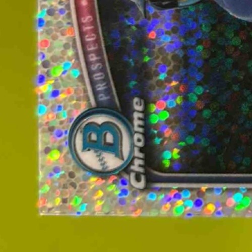 2025 Bowman Zyhir Hope Chrome Prospect Auto Speckle Refractor 221/299 LA Dodgers Sports Cards