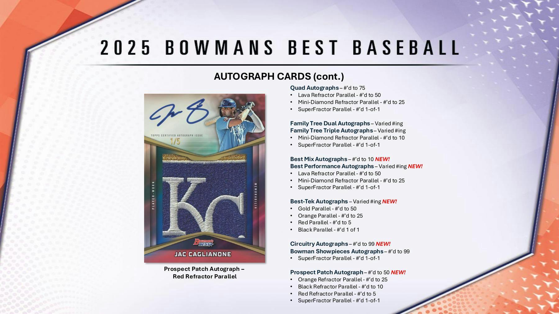 2025 Bowman’s Best Baseball Hobby Box (4 Autos) March 11th - Sports Collectibles
