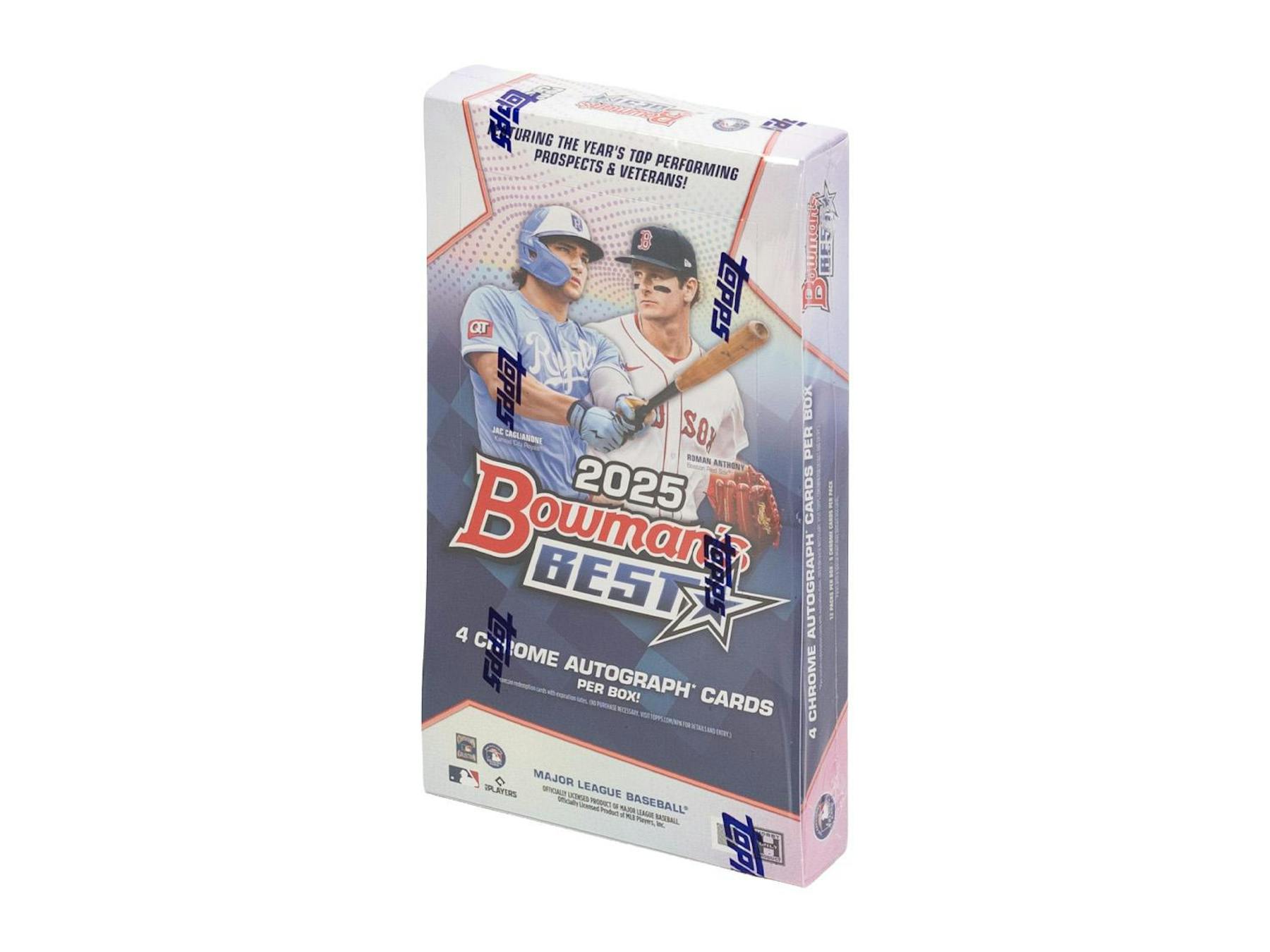 2025 Bowman’s Best Baseball Hobby Box (4 Autos) March 11th - Sports Collectibles