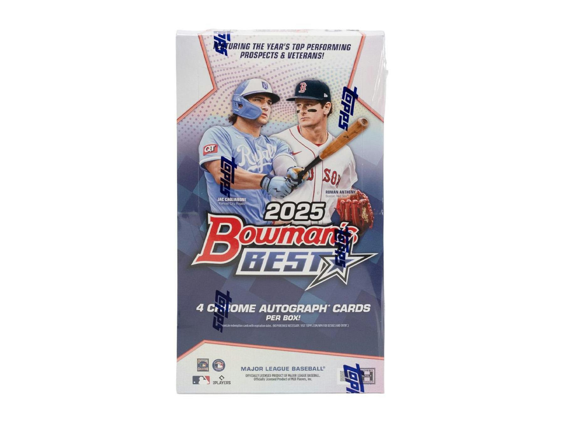 2025 Bowman’s Best Baseball Hobby Box (4 Autos) March 11th - Sports Collectibles