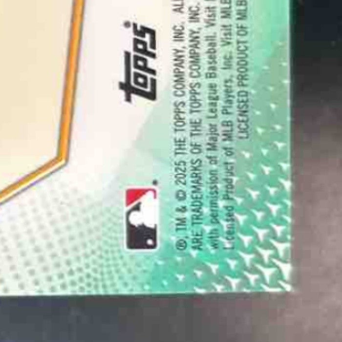 2025 Bowman’s Best Tommy White Best of 2025 Auto Green /99 #B25-TWH Athletics - Sports Cards