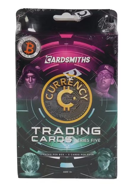2025 Cardsmiths Currency Trading Cards Series 5 Collector Box Hanger - Trading Cards