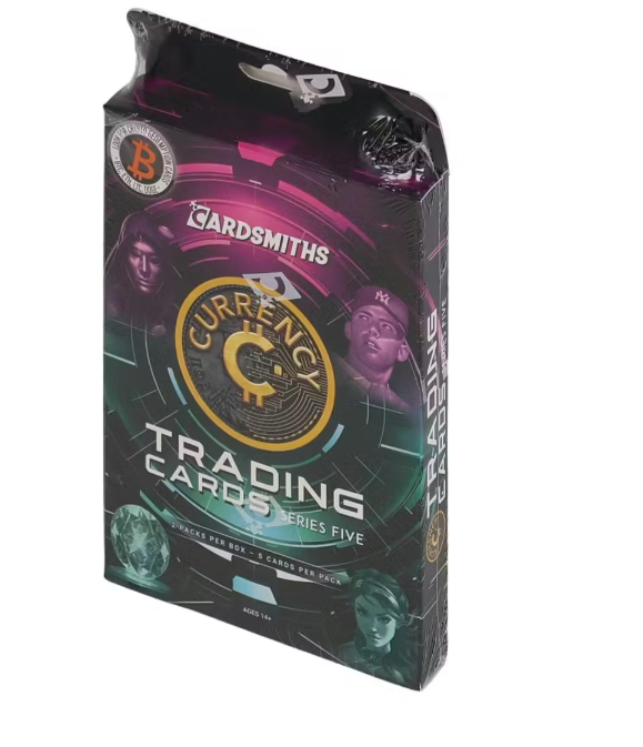 2025 Cardsmiths Currency Trading Cards Series 5 Collector Box Hanger - Trading Cards