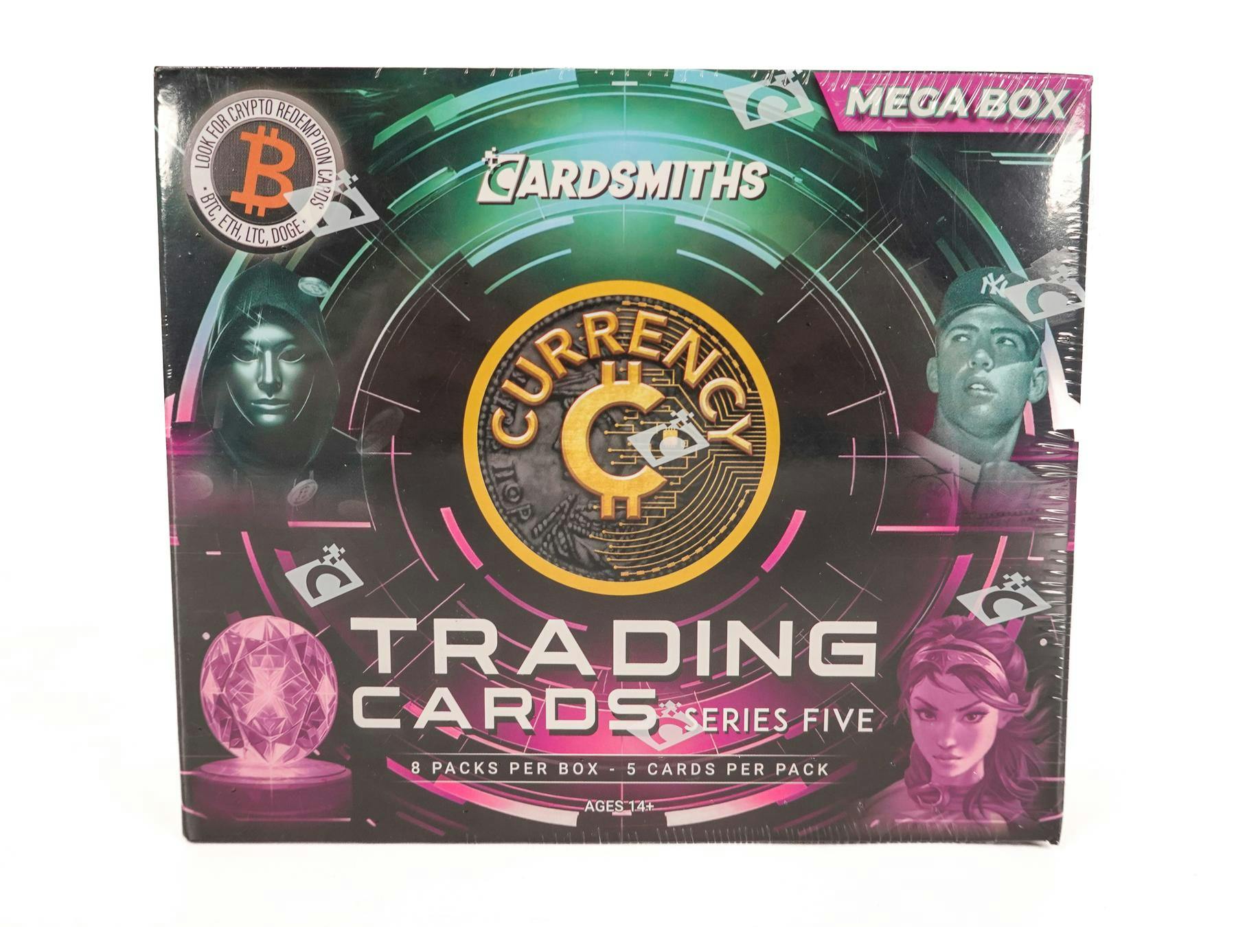 2025 Cardsmiths Currency Trading Cards Series 5 Mega Box - Trading Cards