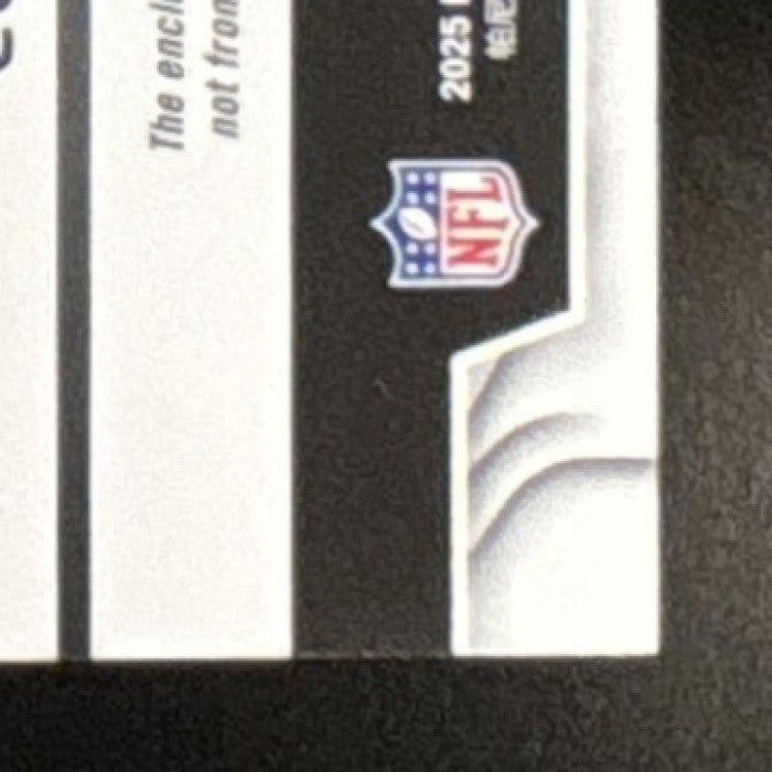 2025 Certified Colston Loveland Rookies Mirror Black 1/1 #110 RC Chicago Bears - Sports Cards