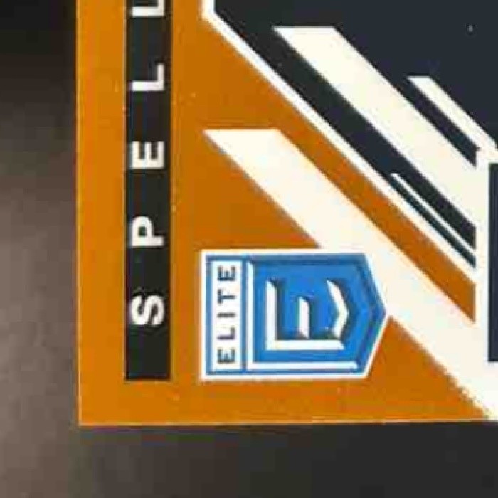 2025 Donruss Elite Justin Herbert Spellbound ’E’ Orange /199 #35 Chargers - Sports Cards