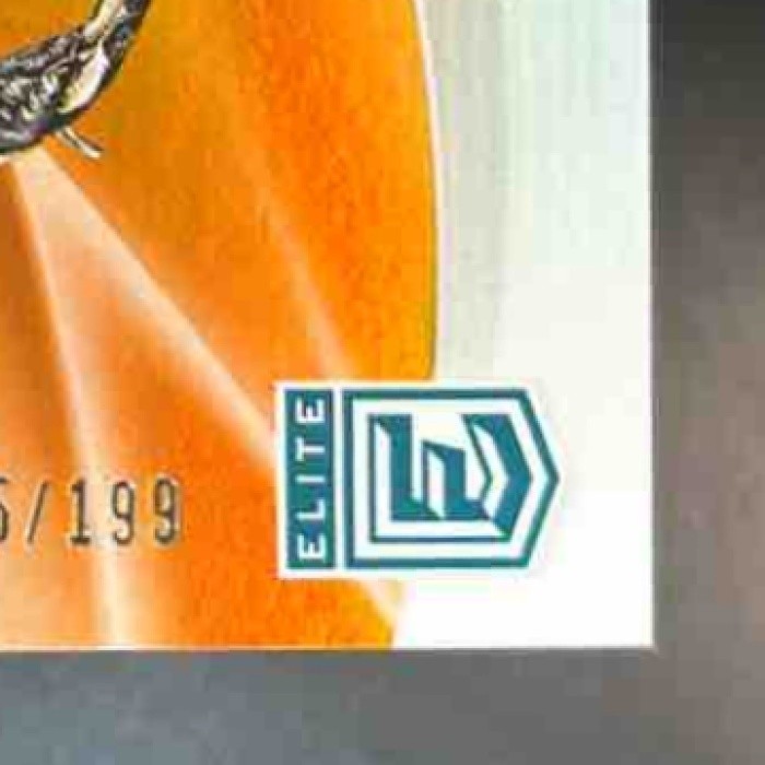 2025 Donruss Elite Travis Hunter Rookie Elitist Orange /199 #6 RC Jaguars - Sports Cards