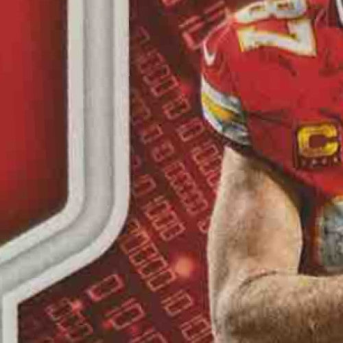 2025 Donruss Elite Travis Kelce Numbers Game Jerseys /599 #22 Kansas City Chiefs - Sports Cards