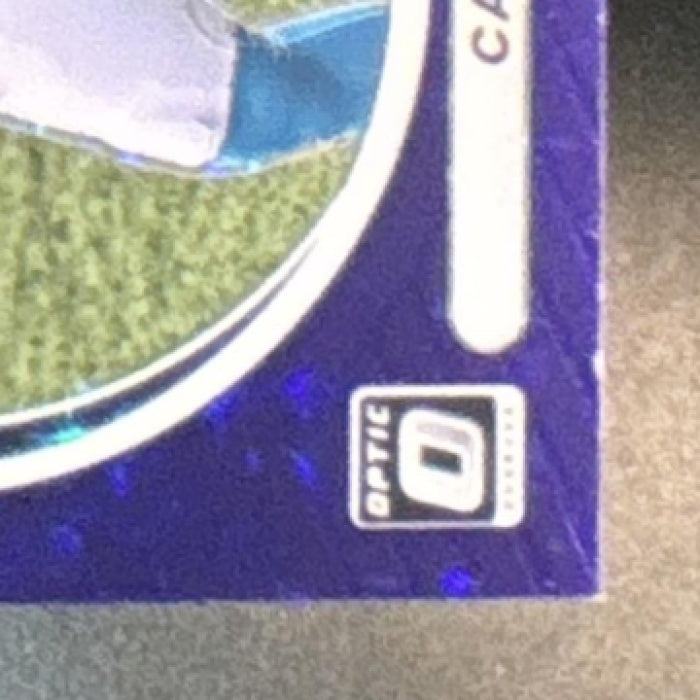 2025 Donruss Optic Cam Ward Hidden Potential Purple /25 #1 RC Tennessee Titans - Sports Cards