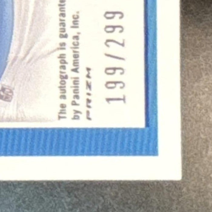 2025 Donruss Optic Elic Ayomanor RPS Auto Neon Blue /299 #235 Tennessee Titans - Sports Cards