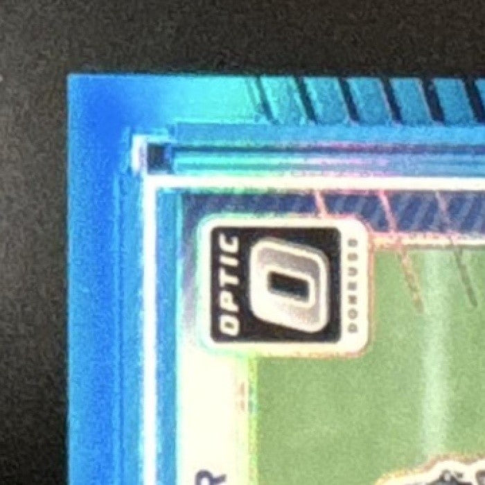 2025 Donruss Optic Elic Ayomanor RPS Auto Neon Blue /299 #235 Tennessee Titans - Sports Cards
