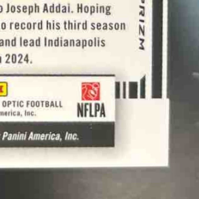 2025 Donruss Optic Jonathan Taylor 2024 Playoff Contenders Perennial Auto /50 - Sports Cards