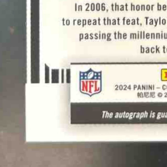 2025 Donruss Optic Jonathan Taylor 2024 Playoff Contenders Perennial Auto /50 - Sports Cards