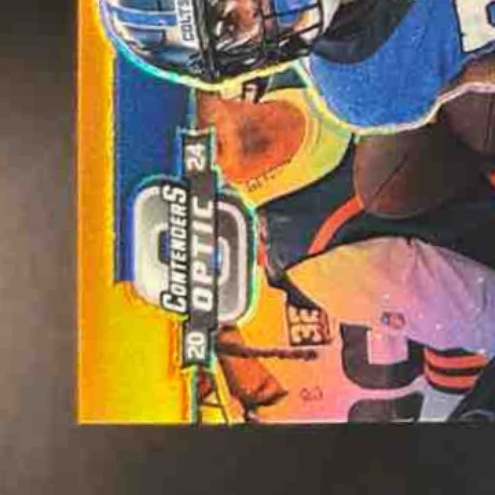 2025 Donruss Optic Jonathan Taylor 2024 Playoff Contenders Perennial Auto /50 - Sports Cards