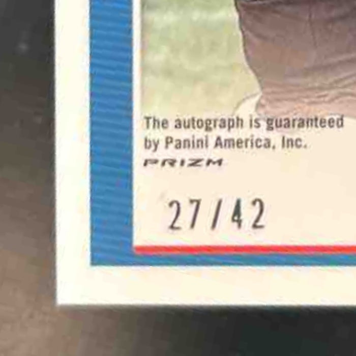2025 Donruss Optic Shedeur Sanders RPS Auto Purple Stars /42 Cleveland Browns - Sports Cards