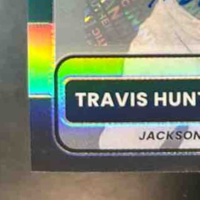 2025 Donruss Optic Travis Hunter 2015 Retro Auto #5 RC Jacksonville Jaguars - Sports Cards
