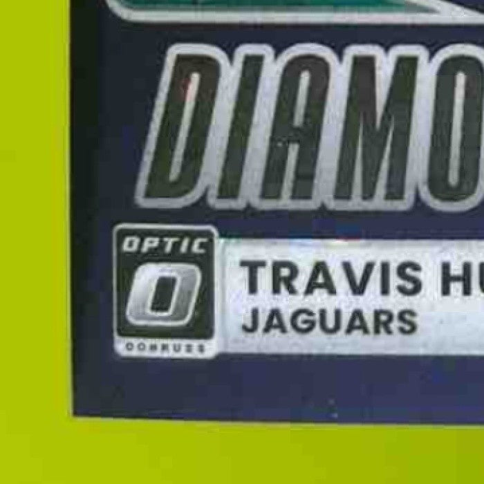 2025 Donruss Optic Travis Hunter Diamond Hands Purple /25 RC Jacksonville Jaguar - Sports Cards