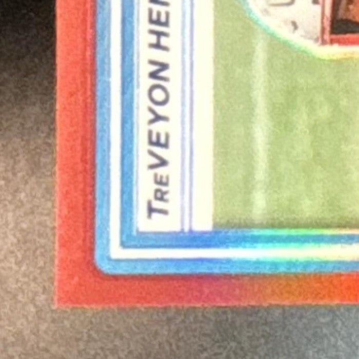 2025 Donruss TreVeyon Henderson Optic Preview Red & Green #332 RC Patriots - Sports Cards