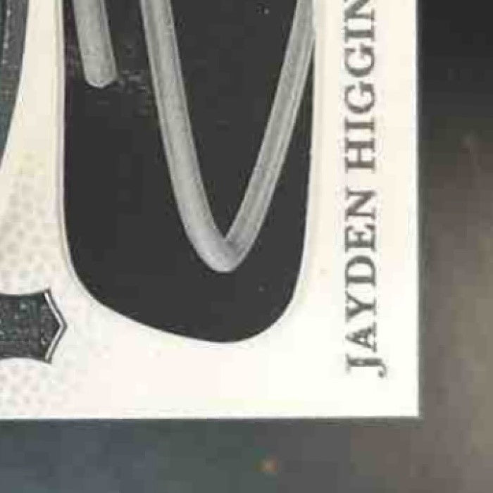2025 Immaculate Collection Jayden Higgins Eye Black Patch Auto /99 MEM RC Texans - Sports Cards