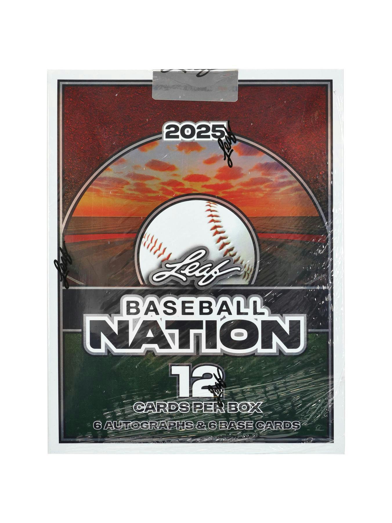 2025 Leaf Baseball Nation Hobby Box (6 Autos) - MLB Hobby Box